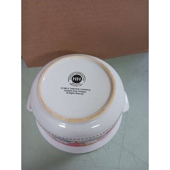 Vintage Campbell Soup Bowl With Lid 1998 - Picture 7 of 8